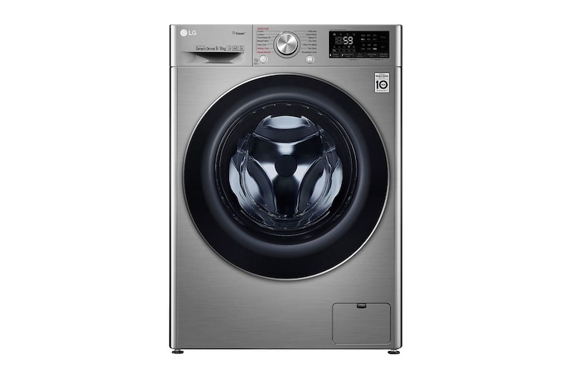 LG Turbowash™ FWV796STS 9/6Kg 1400 Spin Washer Dryer – Graphite, FWV796STS