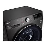 LG Turbowash360™ | 10.5kg / 7kg | Washer Dryer | 1400rpm | Black Steel, FWV917BTSE