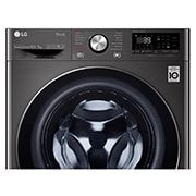 LG Turbowash360™ | 10.5kg / 7kg | Washer Dryer | 1400rpm | Black Steel, FWV917BTSE