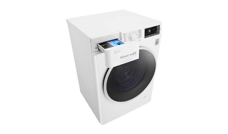 LG 8/4 KG Condensor Washer Dryer with multiple Wash Programs and Smart ThinQ™ connectivity, W5J6AM0WW