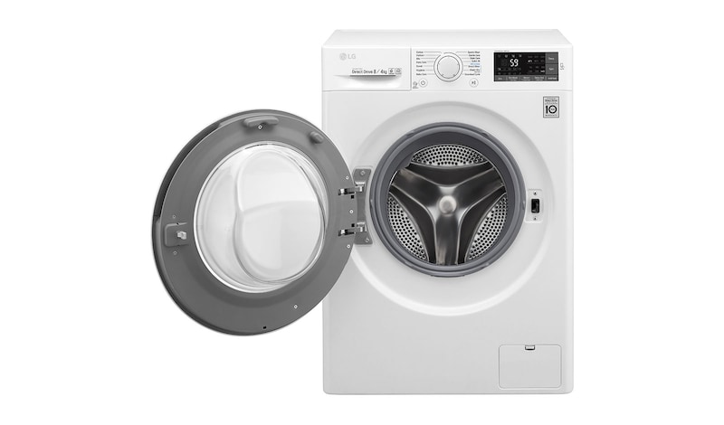 LG 8/4 KG Condensor Washer Dryer with multiple Wash Programs and Smart ThinQ™ connectivity, W5J6AM0WW