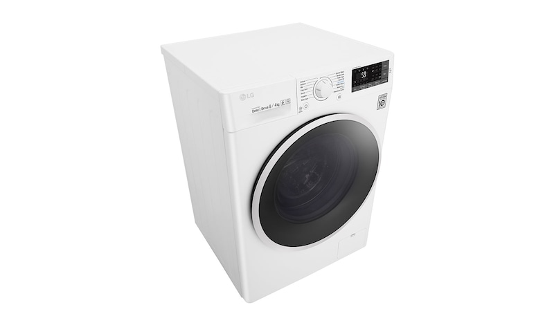 LG 8/4 KG Condensor Washer Dryer with multiple Wash Programs and Smart ThinQ™ connectivity, W5J6AM0WW