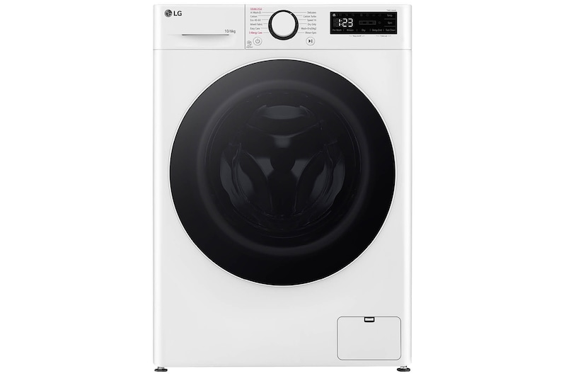 Front view of TurboWash™ Steam Washer Dryer, Energy Efficient, White - FWY606WWLN1
