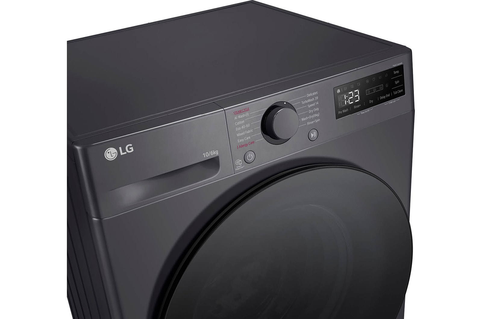 Front detail perspective view