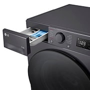 Detergent filler perspective view