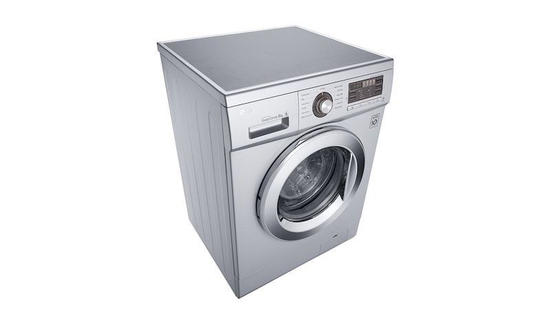 LG 8KG 6 Motion DD Washing Machine With Stylish Chrome Door, F1296TDA5