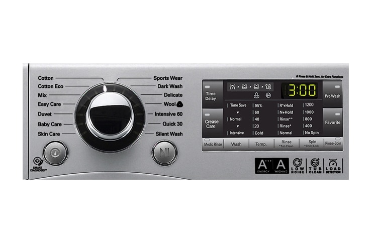 LG 8KG 6 MOTION DD WASHING MACHINE WITH STYLISH CHROME DOOR, F12A8TDA5