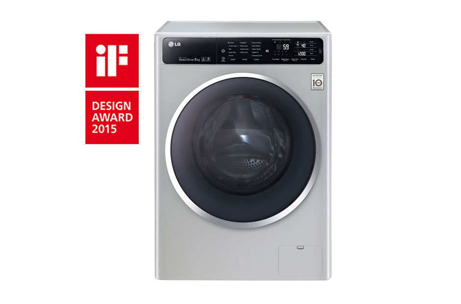 LG 8kg 6 Motion DD Washing Machine with TurboWash™, F12U1TCN4