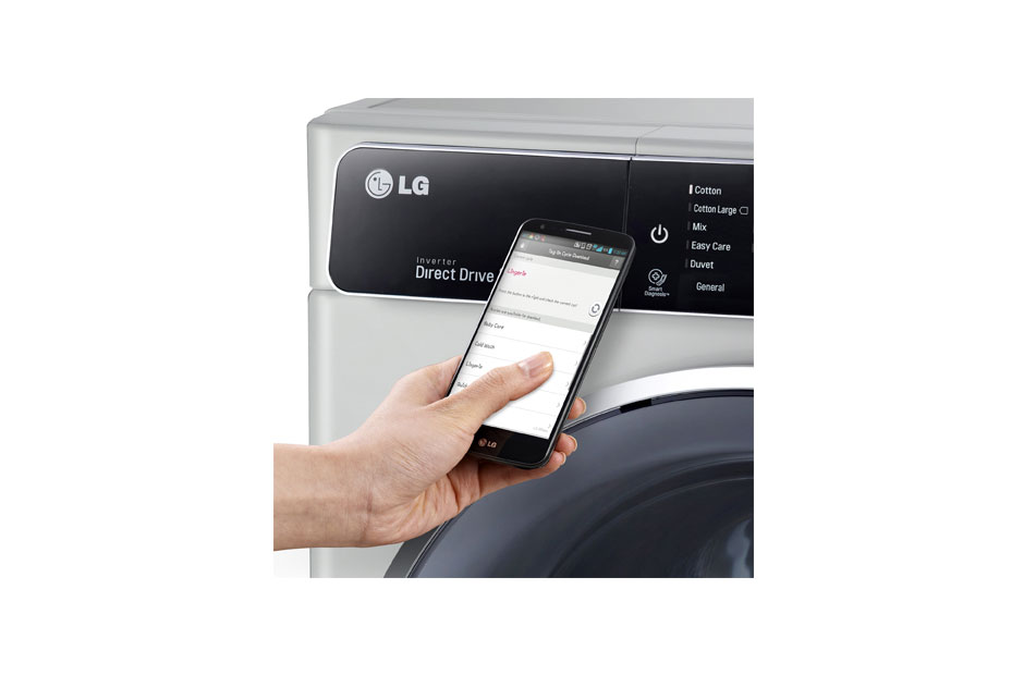 LG 8kg 6 Motion DD Washing Machine with TurboWash™, F12U1TCN4
