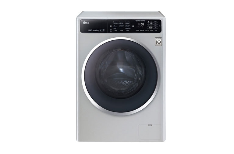 LG 8kg 6 Motion DD Washing Machine with TurboWash™, F12U1TCN4