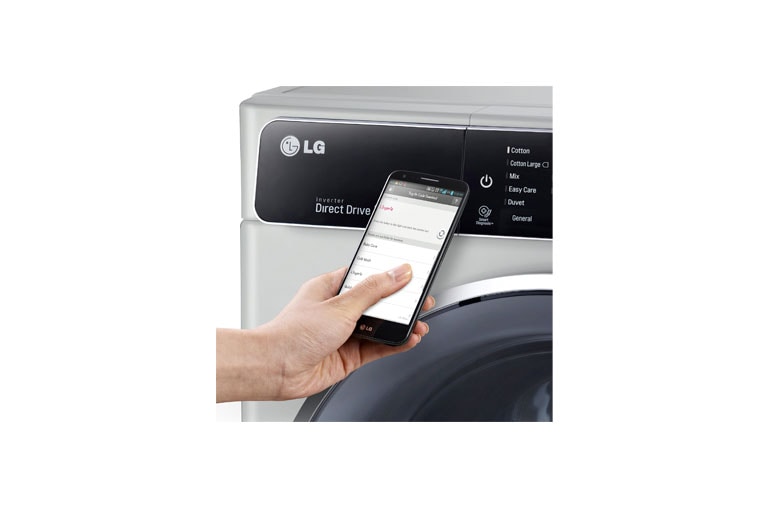 LG 8kg 6 Motion DD Washing Machine with TurboWash™, F12U1TCN4