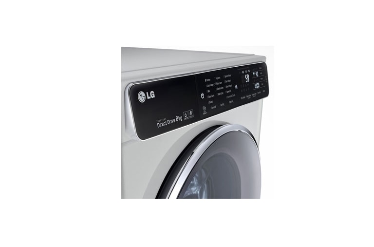 LG 8kg 6 Motion DD Washing Machine with TurboWash™, F12U1TCN4