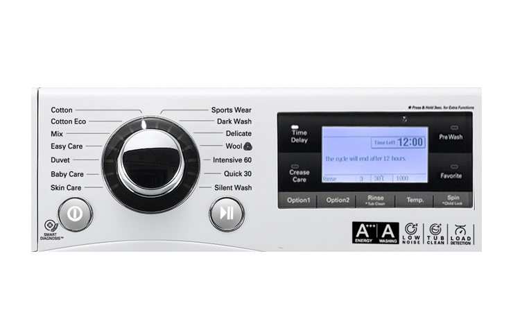 LG 12KG 6 MOTION DD WASHING MACHINE WITH STYLISH CHROME DOOR, F1495BDA