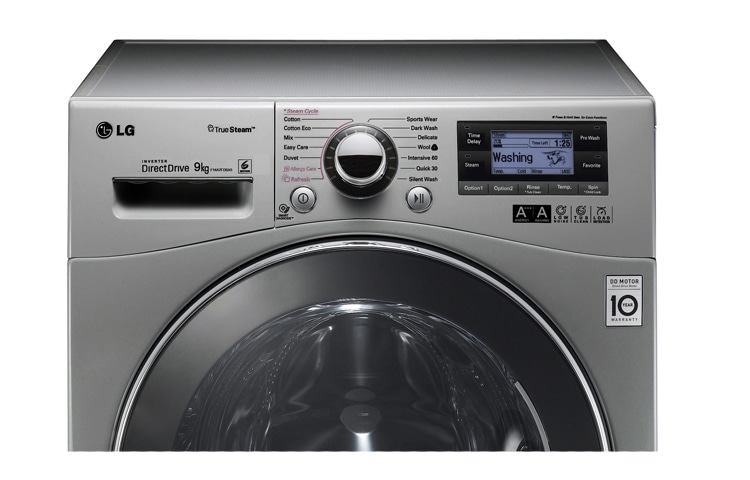 LG 9KG TRUESTEAM™ 6 MOTION DD WASHING MACHINE, F14A7FDSA5