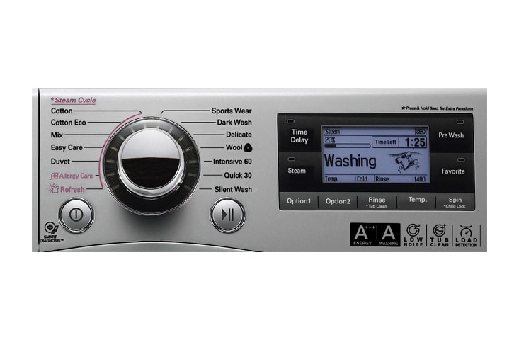 LG 9KG TRUESTEAM™ 6 MOTION DD WASHING MACHINE, F14A7FDSA5