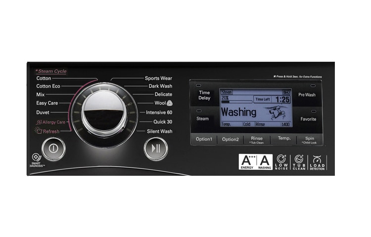 LG 9KG TRUESTEAM™ 6 MOTION DD WASHING MACHINE, F14A7FDSA6