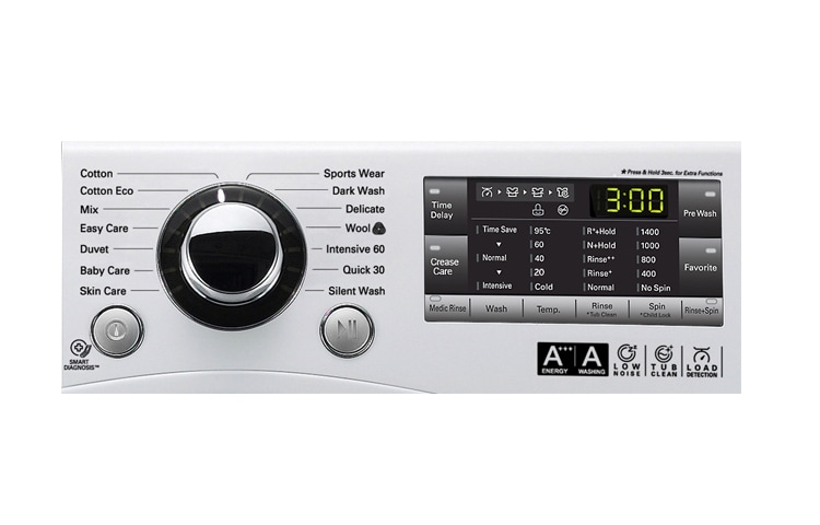 LG 9KG 6 MOTION DD WASHING MACHINE WITH STYLISH CHROME DOOR, F14A8FDA