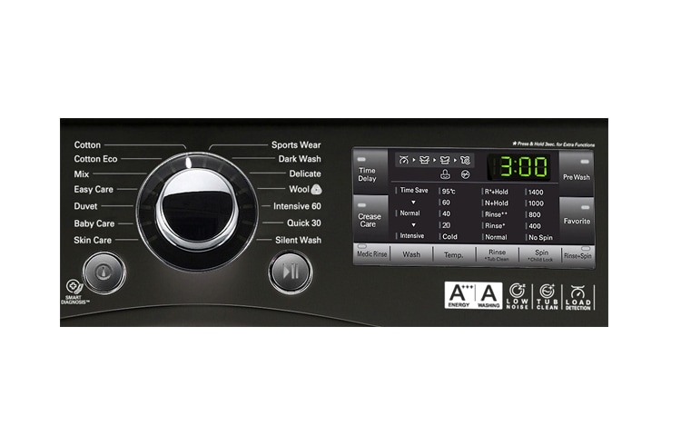 LG 9KG 6 MOTION DD WASHING MACHINE WITH STYLISH CHROME DOOR, F14A8FDA6