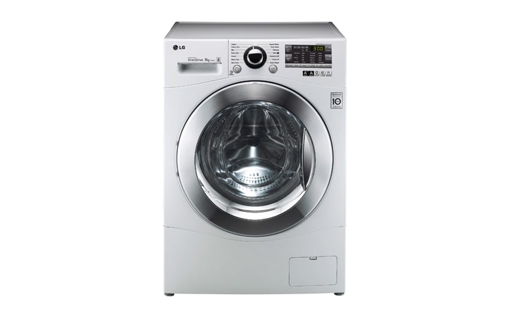 LG 8KG 6 Motion DD Washing Machine With Stylish Chrome Door, F14A8TDA