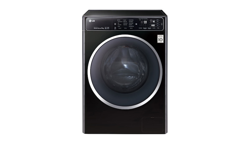 Front view of 9kg 6 Motion DD Washing Machine with TurboWash™ F14U1FCN8