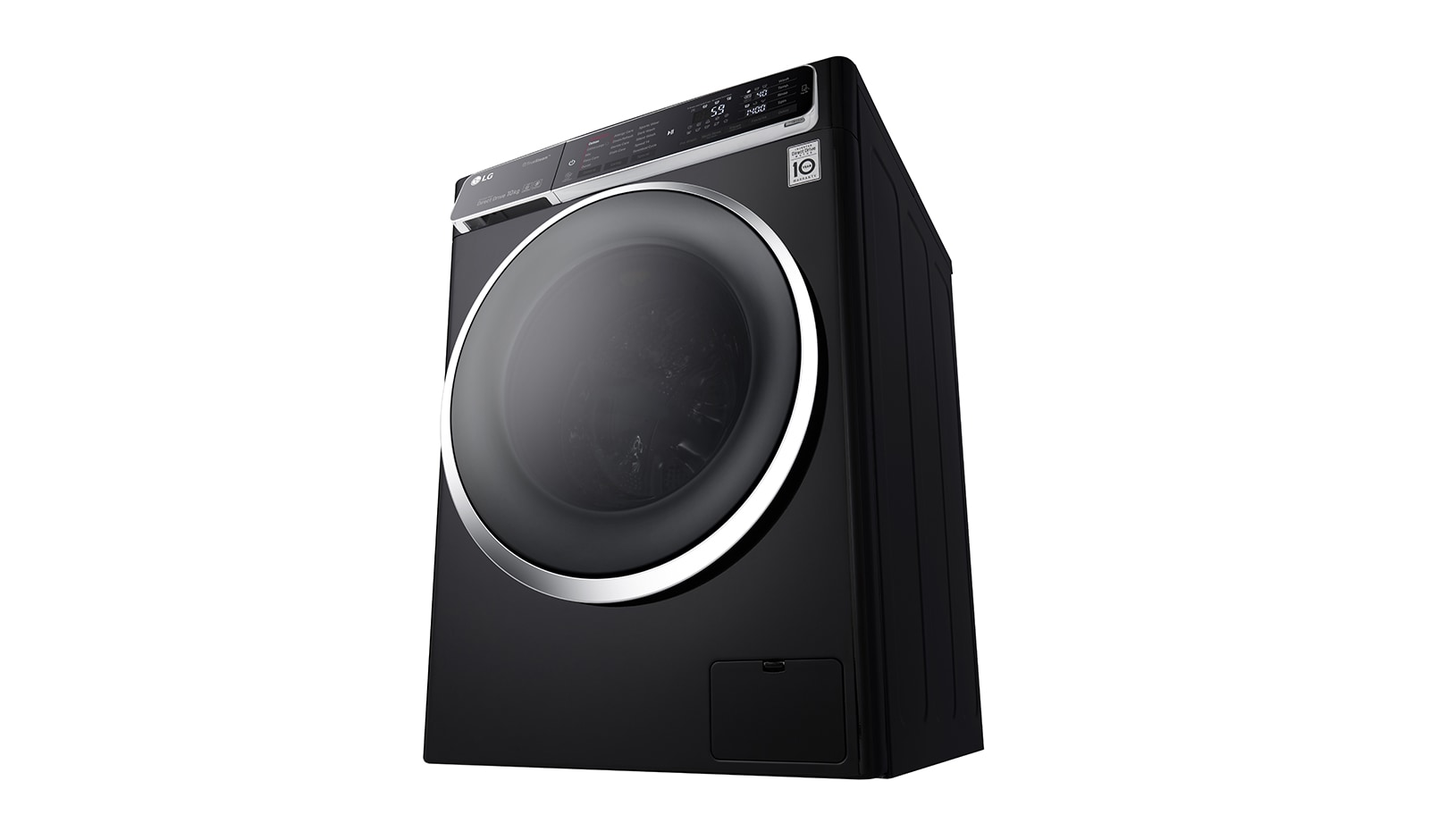 LG 10kg 6 Motion Direct Drive Washing Machine with TurboWash™ and TrueSteam™, F14U1JBS8