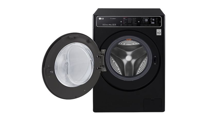 LG 10kg 6 Motion Direct Drive Washing Machine with TurboWash™ and TrueSteam™, F14U1JBS8