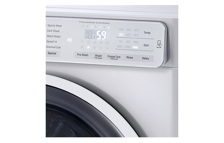LG 7kg 6 Motion DD Washing Machine with TurboWash™, F14U1QDN0