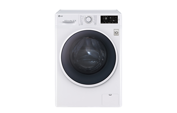Front view of 8KG 6 MOTION DD WASHING MACHINE F14U2TDN0
