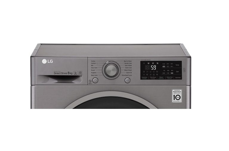 LG 8KG Washing Machine with multiple Wash Programs and Smart ThinQ connectivity, F2J6TN8S