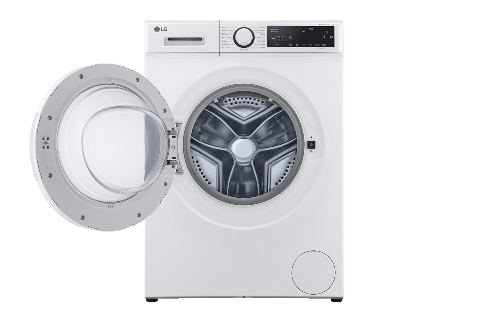 LG 8kg Washing Machine White Steam, F2T208WSE