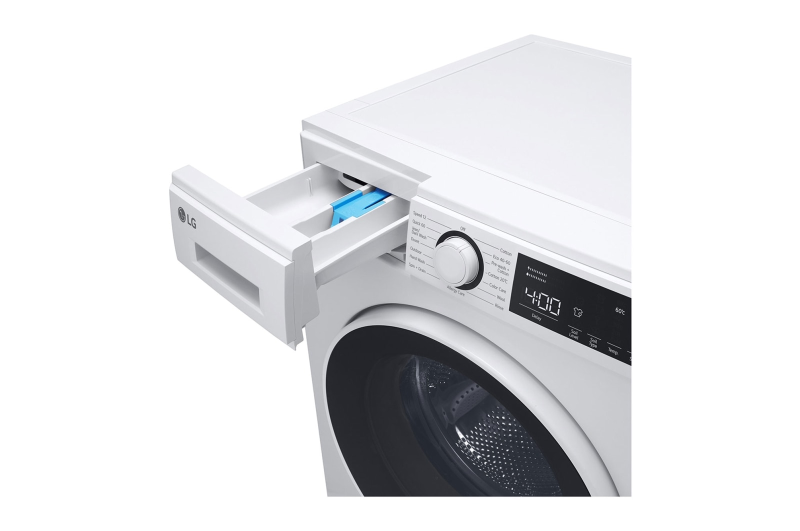 LG 8kg Washing Machine White Steam, F2T208WSE