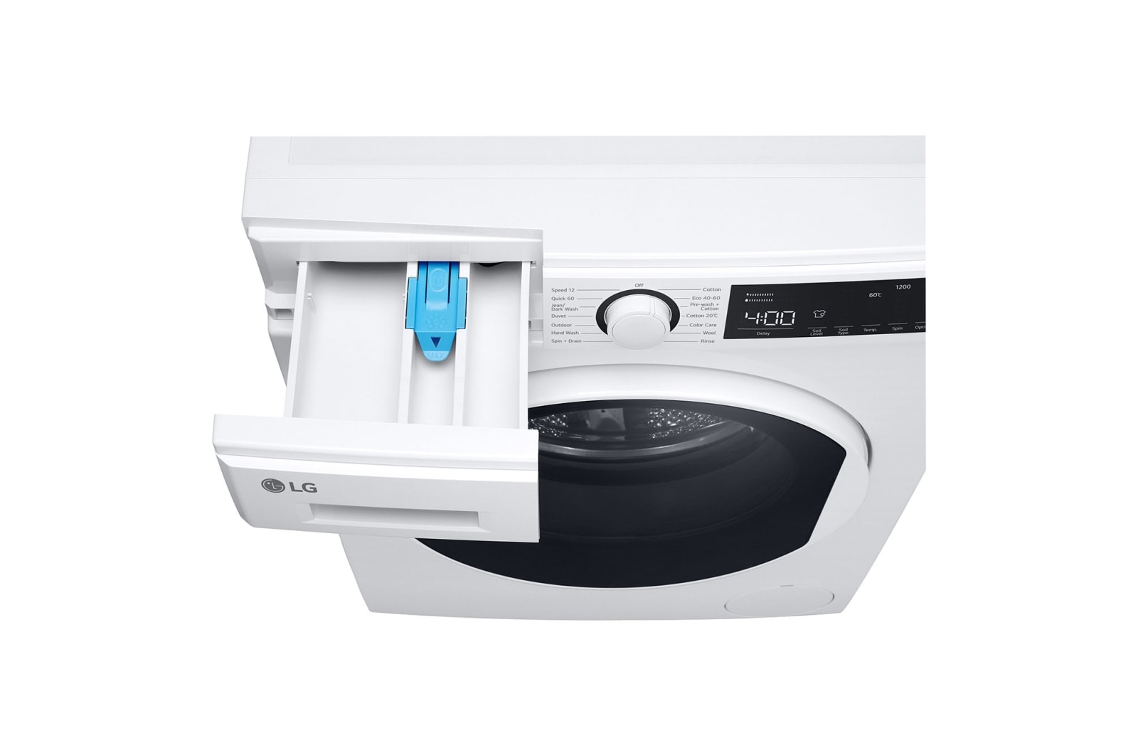 LG 8kg Washing Machine White Steam, F2T208WSE