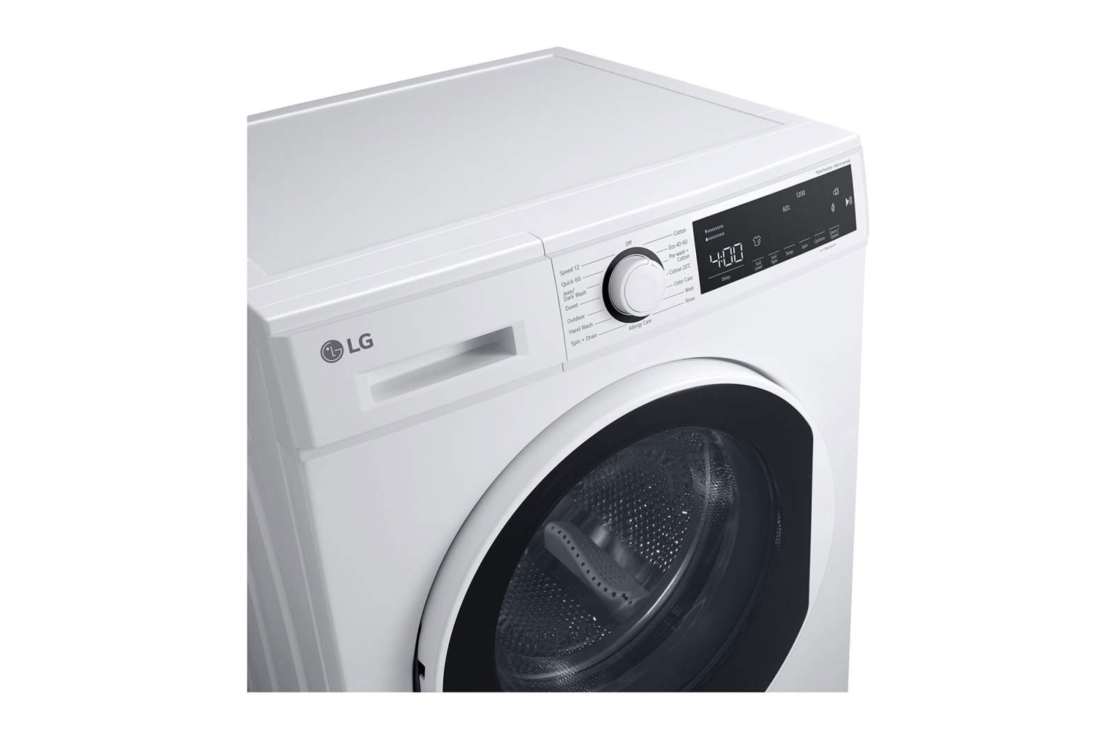 LG 8kg Washing Machine White Steam, F2T208WSE