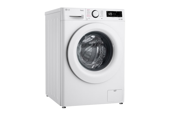LG 8.5kg Washing Machine AI DD™, White, F2V308WSWH