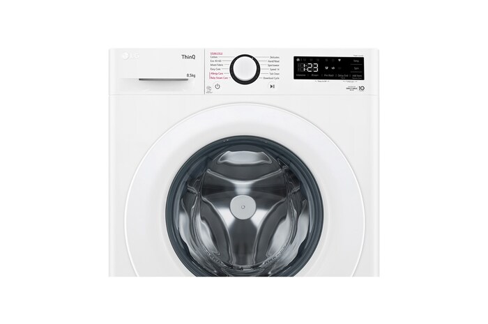 LG 8.5kg Washing Machine AI DD™, White, F2V308WSWH