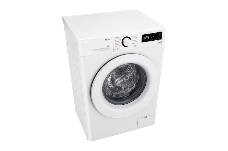 LG 8.5kg Washing Machine AI DD™, White, F2V308WSWH