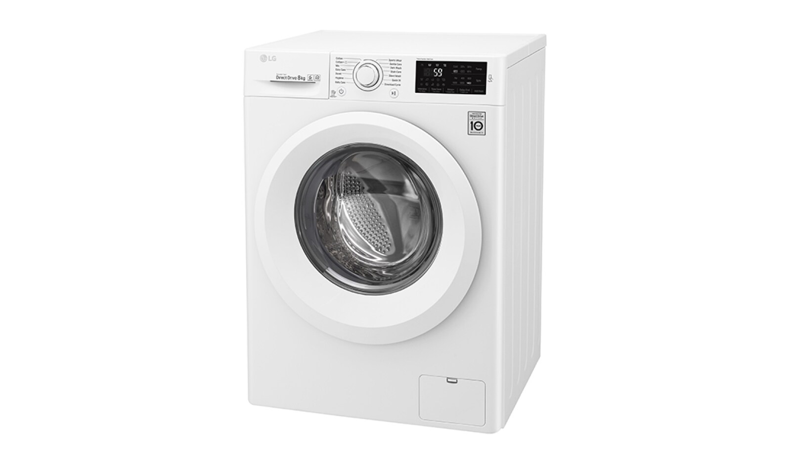 LG 8KG Washing Machine with multiple Wash Programs and SmartThinQ connectivity, F4J5TN3W