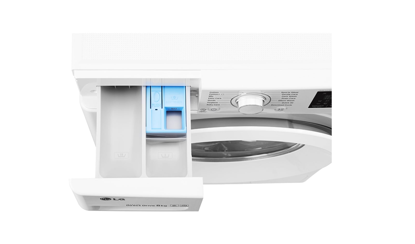 LG 8KG Washing Machine with multiple Wash Programs and SmartThinQ connectivity, F4J5TN3W