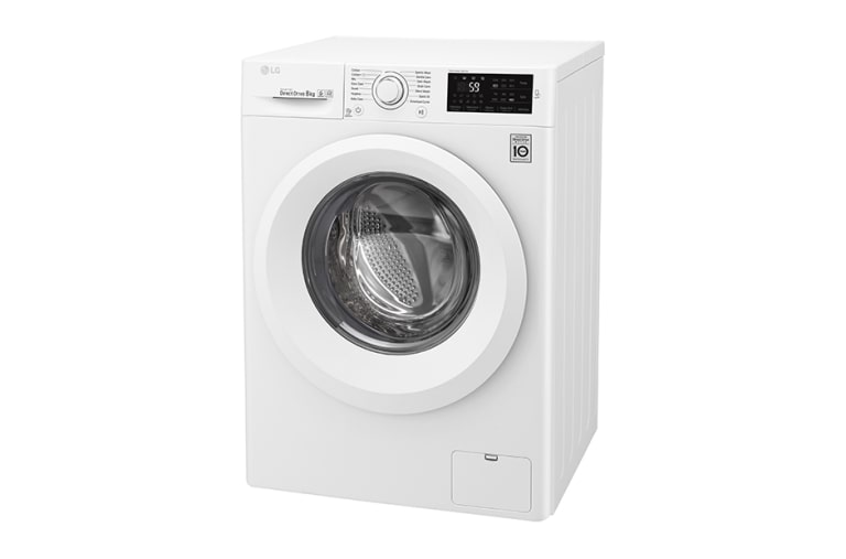 LG 8KG Washing Machine with multiple Wash Programs and SmartThinQ connectivity, F4J5TN3W