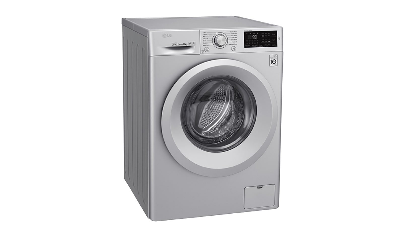 LG 8KG Washing Machine with multiple Wash Programs and Smart ThinQ connectivity, F4J5TN4L