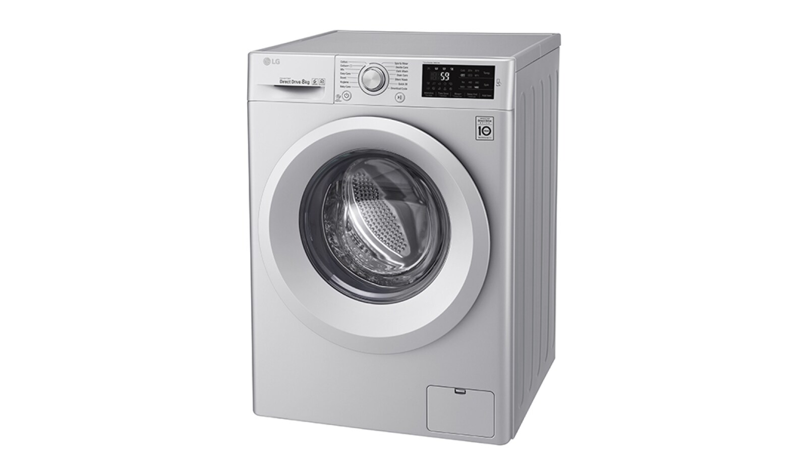 LG 8KG Washing Machine with multiple Wash Programs and Smart ThinQ connectivity, F4J5TN4L
