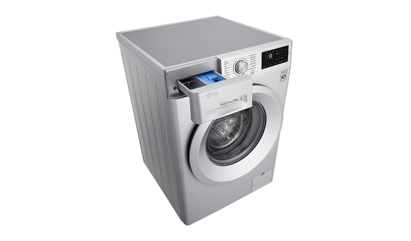 LG 8KG Washing Machine with multiple Wash Programs and Smart ThinQ connectivity, F4J5TN4L