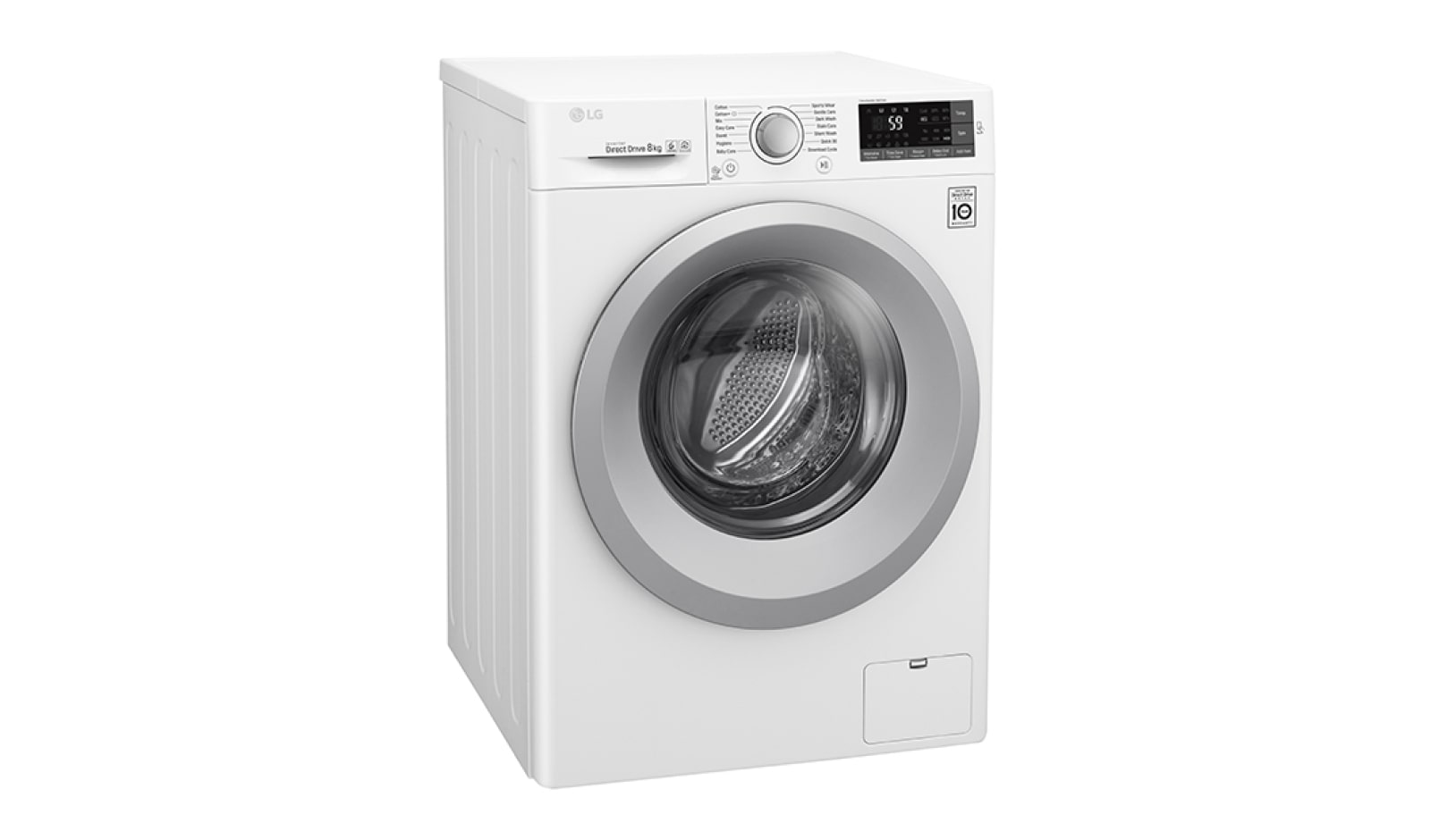 LG 8KG Washing Machine with multiple Wash Programs and Smart ThinQ connectivity, F4J5TN4WW