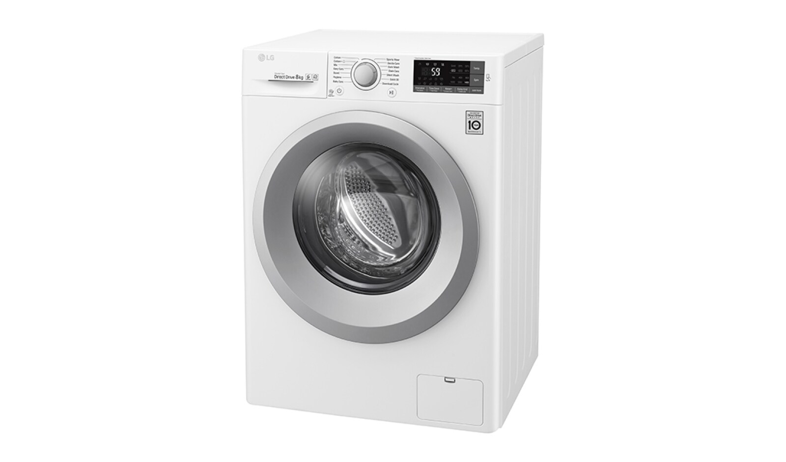 LG 8KG Washing Machine with multiple Wash Programs and Smart ThinQ connectivity, F4J5TN4WW