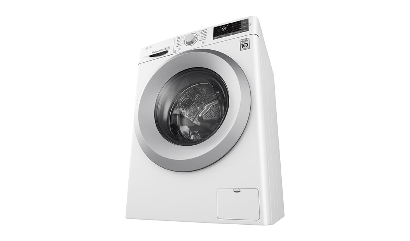 LG 8KG Washing Machine with multiple Wash Programs and Smart ThinQ connectivity, F4J5TN4WW