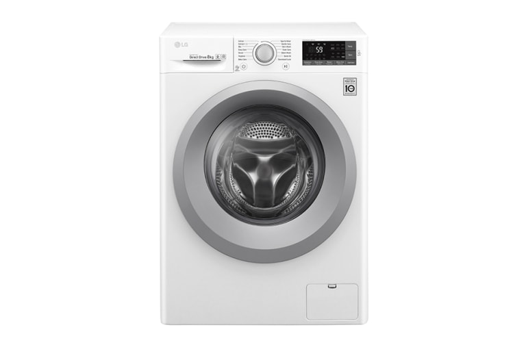 LG 8KG Washing Machine with multiple Wash Programs and Smart ThinQ connectivity, F4J5TN4WW