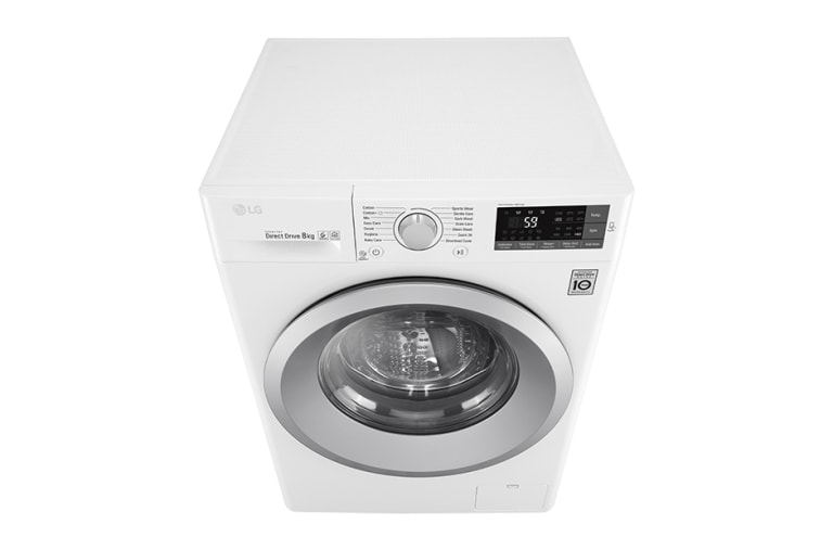 LG 8KG Washing Machine with multiple Wash Programs and Smart ThinQ connectivity, F4J5TN4WW