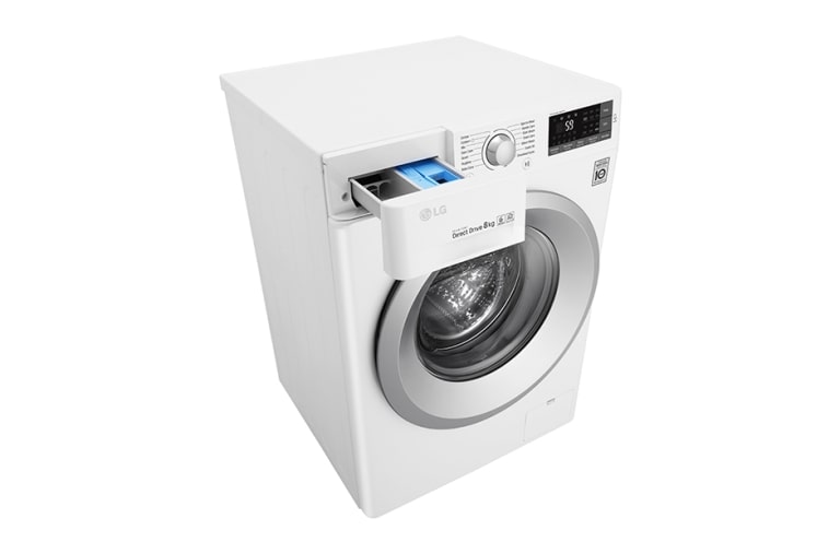 LG 8KG Washing Machine with multiple Wash Programs and Smart ThinQ connectivity, F4J5TN4WW