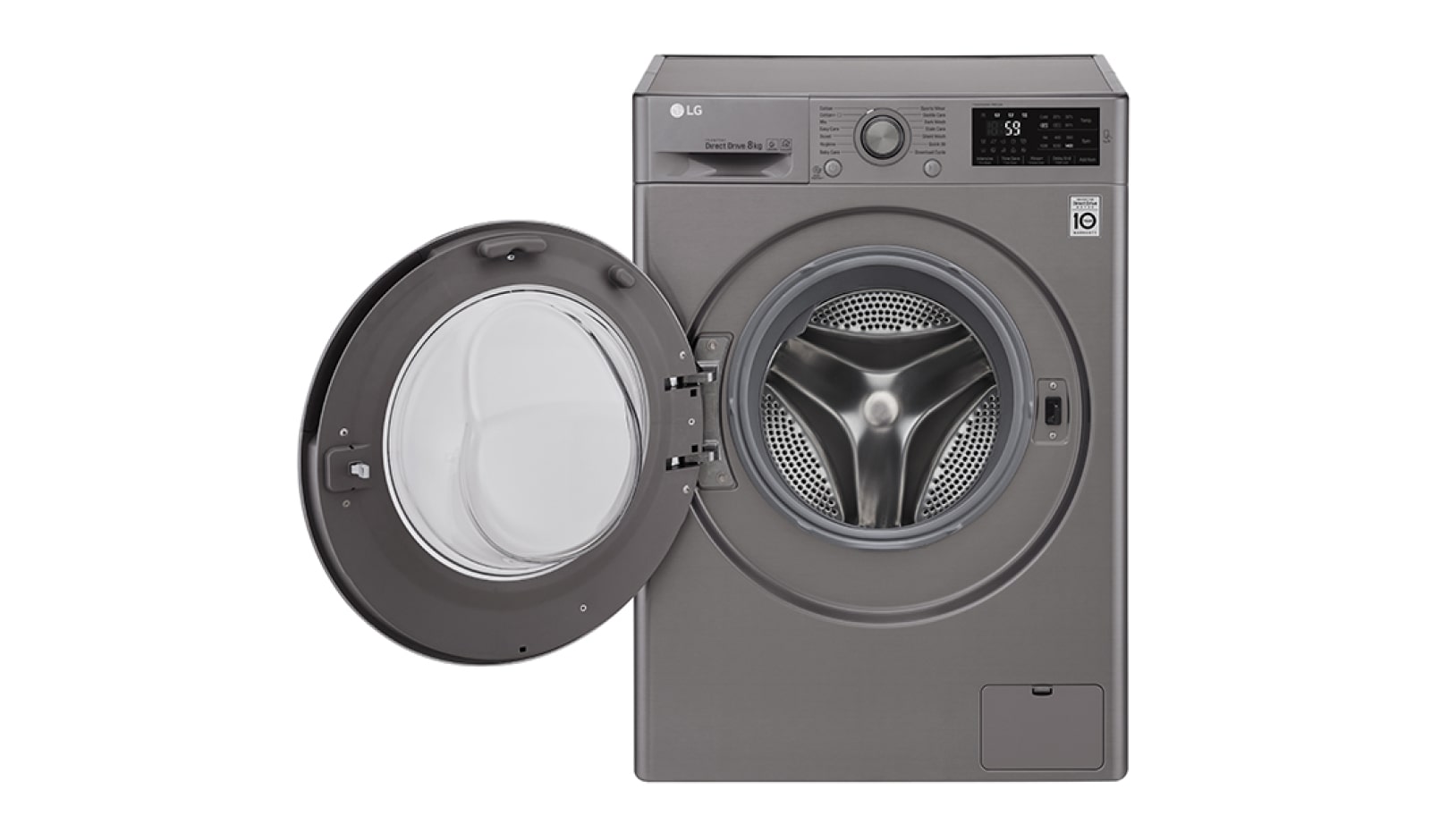 LG 8KG Washing Machine with multiple Wash Programs and Smart ThinQ connectivity, F4J5TN7S