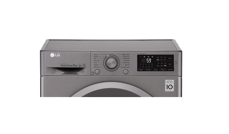 LG 8KG Washing Machine with multiple Wash Programs and Smart ThinQ connectivity, F4J5TN7S